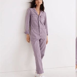 Madewell coverall jumpsuit in green